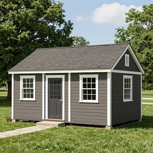 Colonial Style Five-Corner Shed