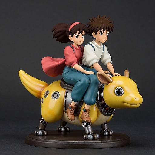 Studio Ghibli Mechanical Creature Figurine