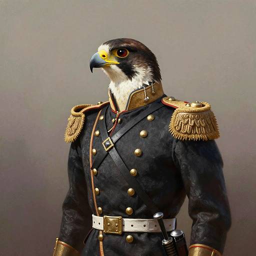 Heroic Falcon General Portrait