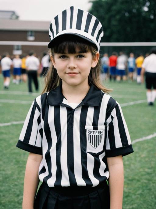 Candid School Event Referee Cosplay