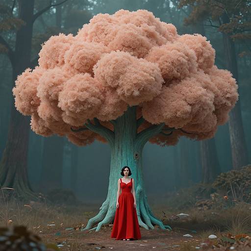 Surreal Woman by Teal Tree