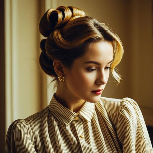 Vintage Updo with Classic Elegance Vintage Updo with Classic Elegance