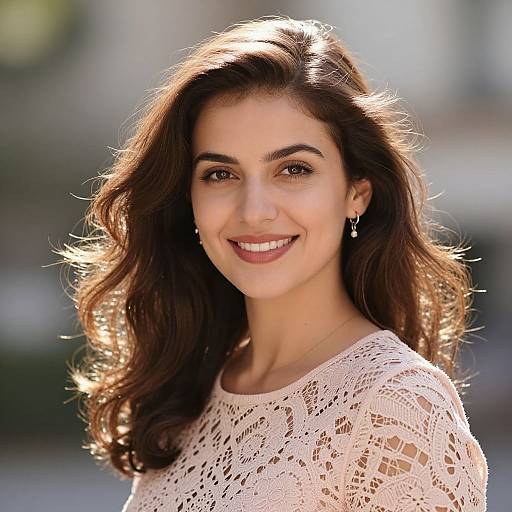 Radiant Woman in Natural Light