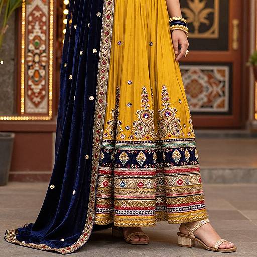 Vibrant South Asian Street Fashion