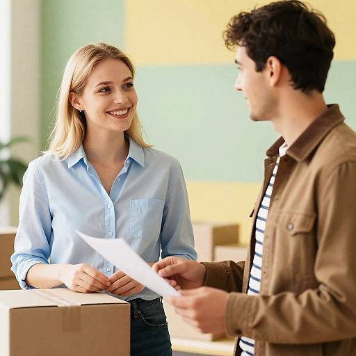 Candid Moment Between Two Friends