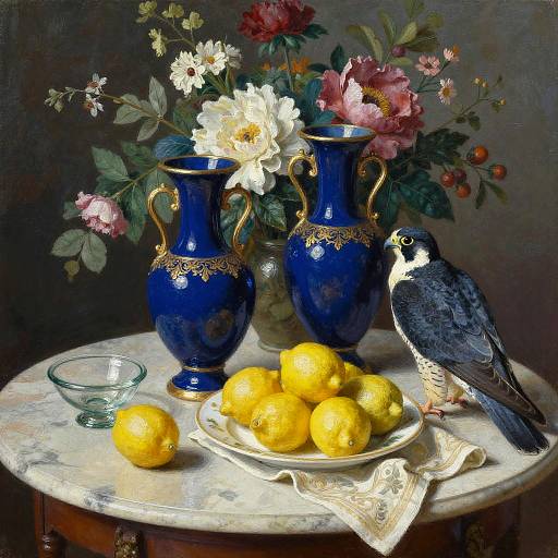 Encaustic Wax Painting Still Life