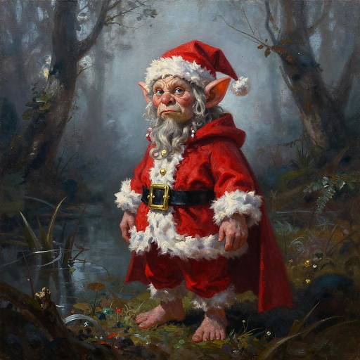 Troll Santa in Misty Swamp