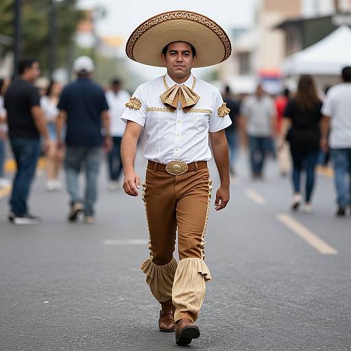 Mexican Costume at Music Festival