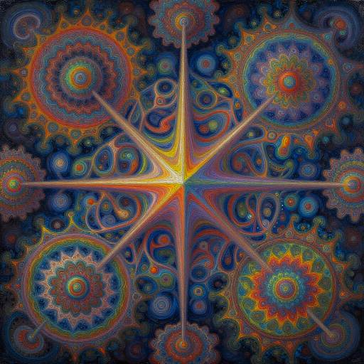 Surreal Psychedelic Neural Network Art