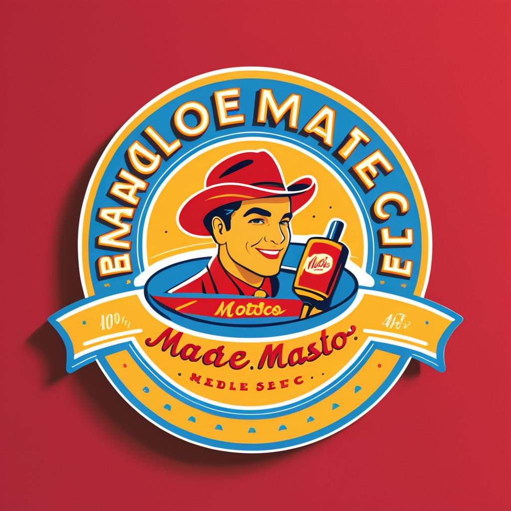 Vintage Mole Maestro Logo Design