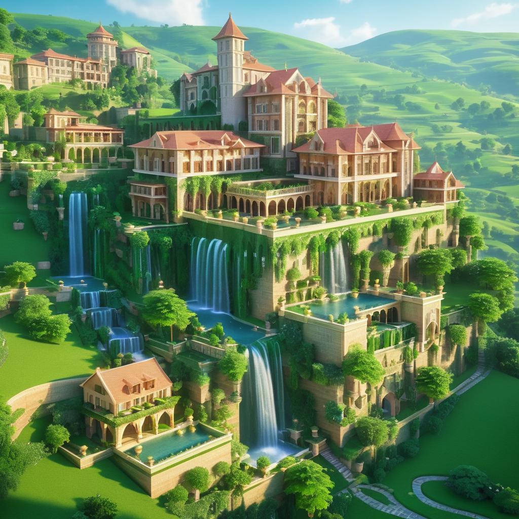 Majestic Medieval Palace in Lush Valley