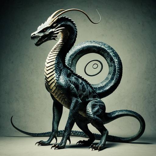 Chimera-Serpent Hybrid Creature Chimera-Serpent Hybrid Creature