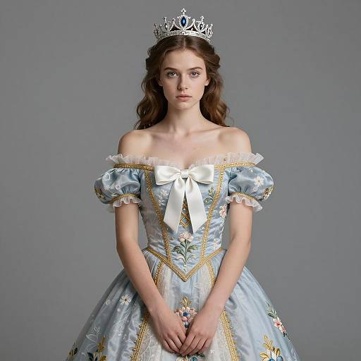 Elegant Queen Spades Fashion Portrait