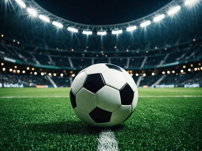 Stadium Soccer Ball Vertical Wallpaper Design