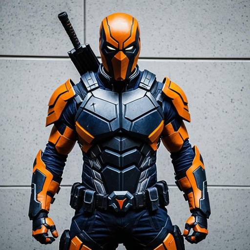 Futuristic Deathstroke Cosplay Costume