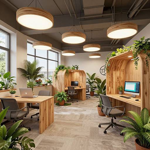 Sustainable Eco-Friendly Office Interior Design