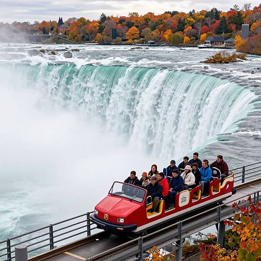 Fall Ride on Niagara Falls Aero Car