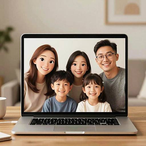 Virtual Assistant Enhancing Family Portraits