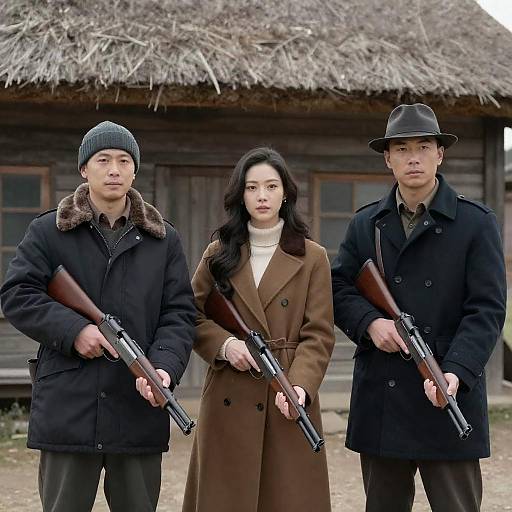 Armed Winter Trio by Thatched Cabin