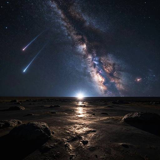 Epic Alien Planet Space Landscape