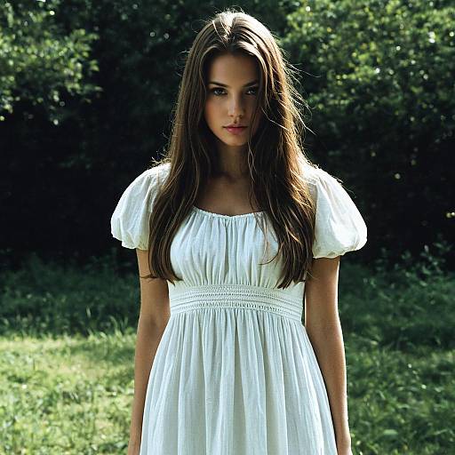 Rogue Style: Girl in White Dress