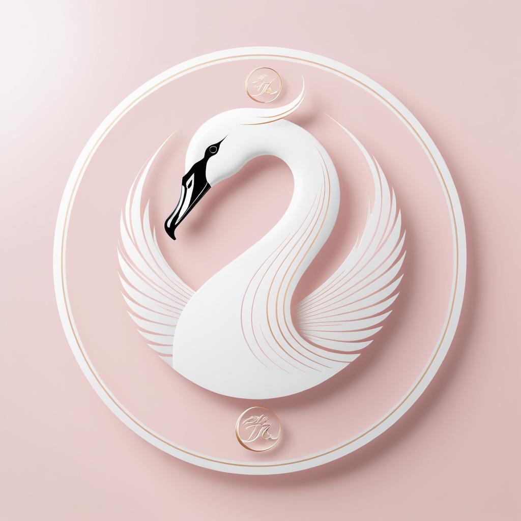 Elegant Swan Logo for Premium Branding