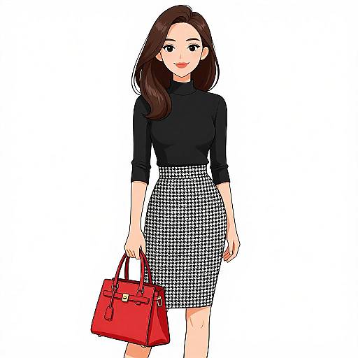 Smiling Business Casual Woman Portrait