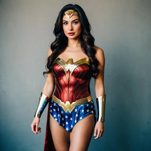 Realistic Wonder Woman Cosplay Photo