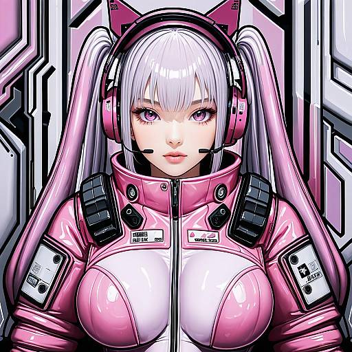 Illustration of Alice (nikke), goddess of victory: nikke in the style of Kawagishi keitarou