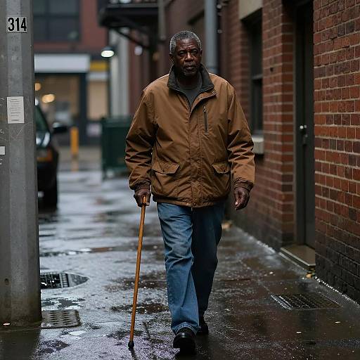 Mystery in a Dimly Lit Alley