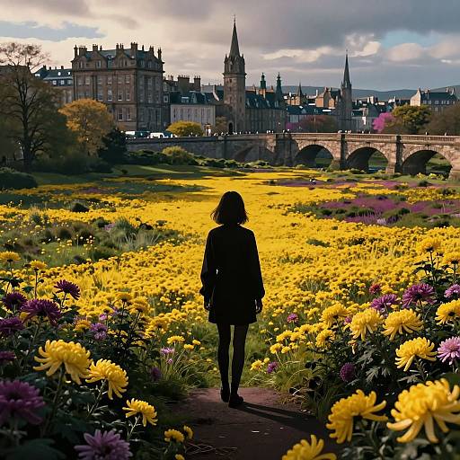 Cinematic Scottish City Landscape