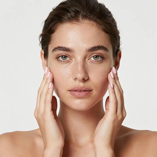 Portrait of a Woman with Green Eyes