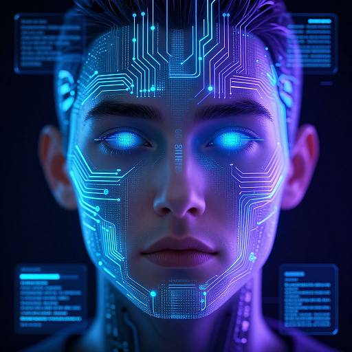 Futuristic ControlNet Face Enhancement