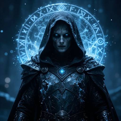 Ghostly Messenger of Frozen God