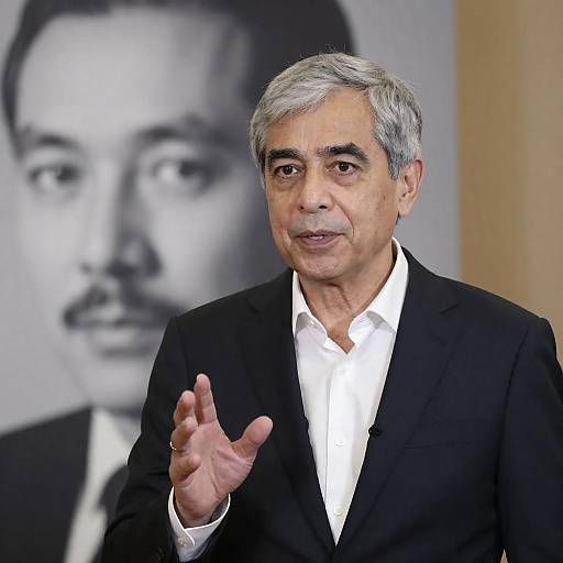 Stylish Portrait of a Middle-Aged Man