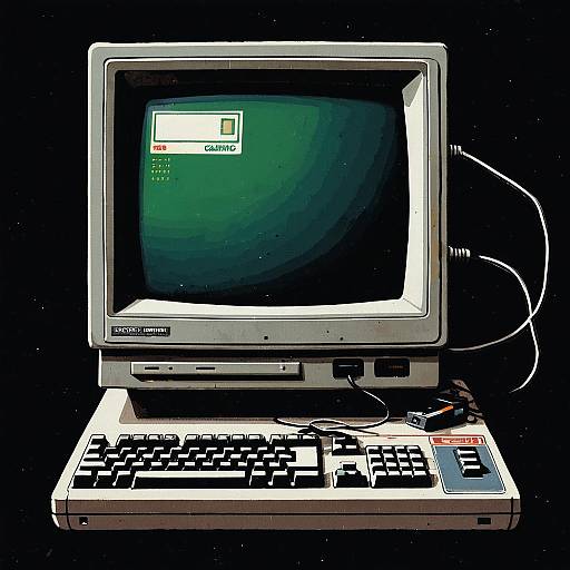 Retro Gaming Console Sticker Design