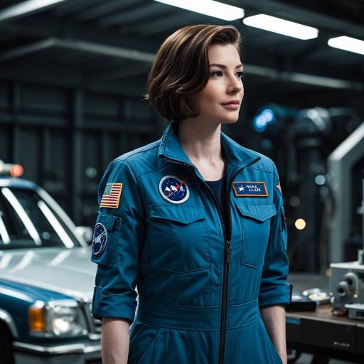 Cinematic Interstellar Cosplay of Anne Hathaway