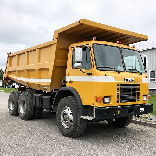Lunch Break at Sparwood Dump Truck