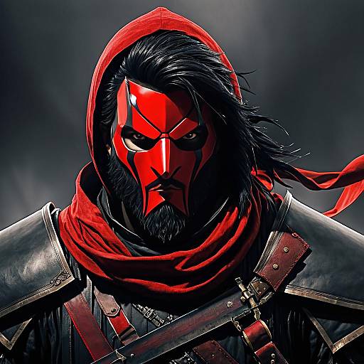 Redbrand Bandit — Rugged Human Outlaw