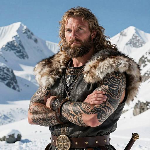 Heroic Portrait of Leif Erikson