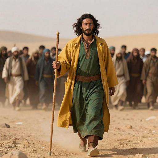 Epic Leader in Desert Sunlight