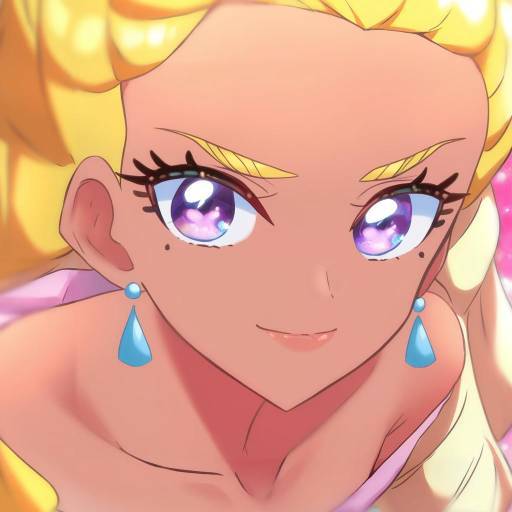 Illustration of Amamiya elena, precure in the style of Rom (20)