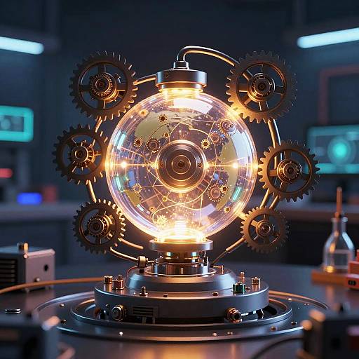 Glowing Orb Quality Enhancer Tech