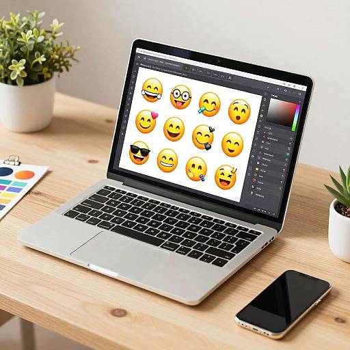 Creative AI Sticker Design Workspace