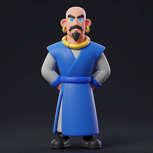 Fantasy Magic User in Borderlands Style