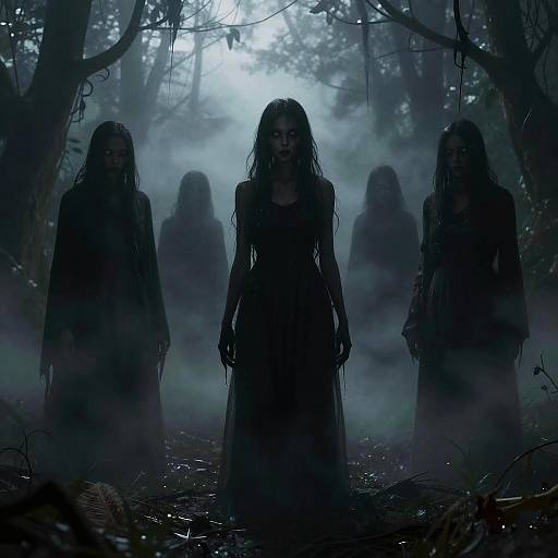 Surreal Dark Dreamscape of Pesadillas