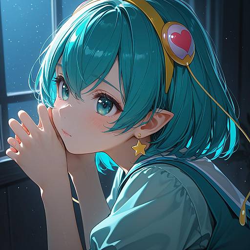 Illustration of Hagoromo lala, precure in the style of Sakura no tomoru hi e