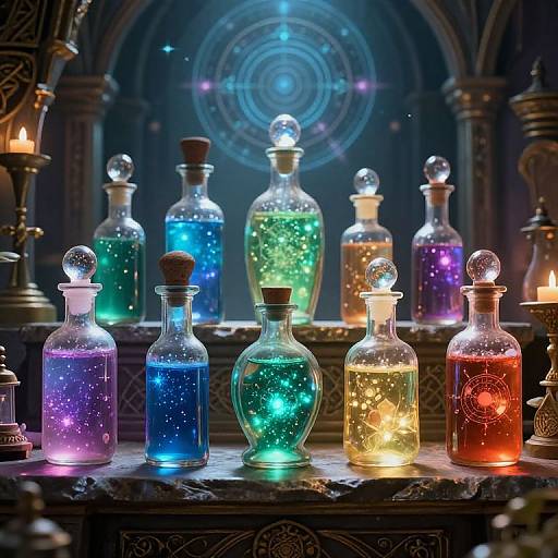 Mystical Fantasy Potion Collection