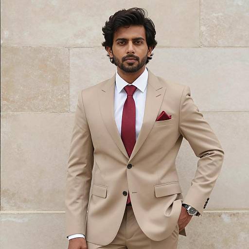 Stylish Indo-Western Portrait of a Man