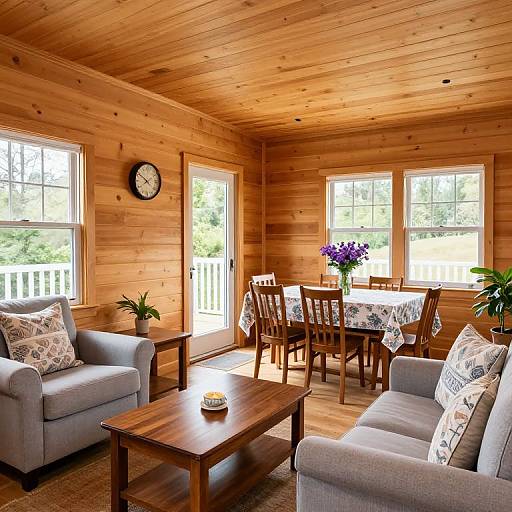 Cozy Rustic Cabin Interior Design